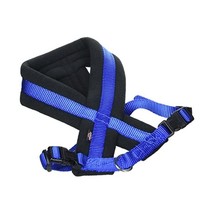 Trixie Premium Harness with Fleece Padding, M to L, 50-80cm/ 25 mm, Blue  - $43.00