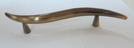 PN0027-SBA 3 3/4&quot; &quot;S&quot; Shape Satin Antique Bronze Cabinet Drawer Pull - $9.99