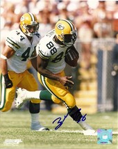 Bubba Franks Green Bay Packers signed autographed football 8x10 photo COA - $59.39