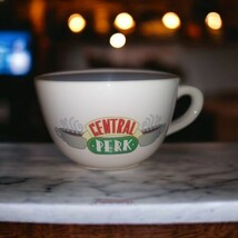 FRIENDS Central Perk Cafe Large Coffee Tea Mug Cup Stoneware GUC - £7.64 GBP