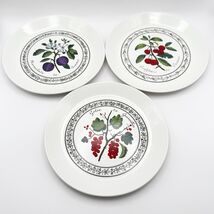 Dessert Plates Johnson Brothers 8 Inch set of 3 Ironstone England Fruit ... - $29.99