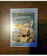 Cleopatra DVD Five Star Collection 3 Disc Set Blockbuster Sticker Liz Ta... - $21.77