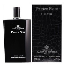 PRINCE NOIR * Marina De Bourbon 3.4 oz 100 ml Eau De Toilette Men Cologne Spray - £32.72 GBP