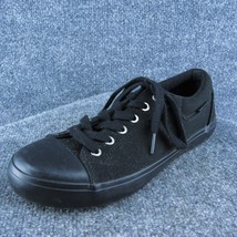 SR Max Work Slip Resistant Women Sneaker Shoes Black Fabric Lace Up Size... - $29.69