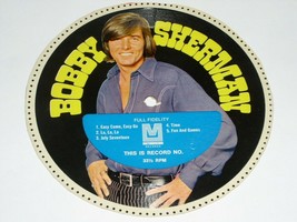 Bobby Sherman Vintage Cardboard Cereal Box Record La La La - $24.99