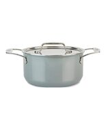 All-Clad FUSIONTEC Natural Ceramic with Steel Core  7-qt Soup Pot, Platinum - €85,23 EUR