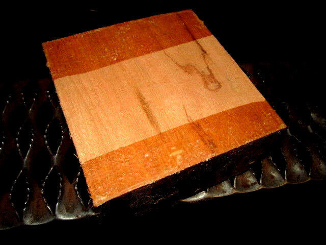 ONE KILN DRIED CHERRY PLATTER BLANK LATHE TURNING LUMBER WOOD 6&quot; X 6&quot; X 2&quot; - $24.70