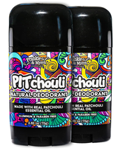 Frankie and Myrrh Pitchouli 2 Pack | Natural Patchouli Deodorant for Women and M - £27.40 GBP