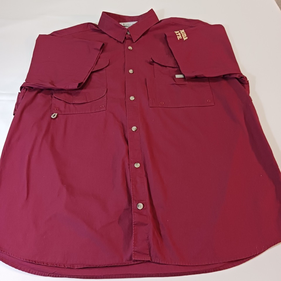 Florida State University FSU Columbia Sportswear PFG Cotton Shirt Men’s Size L Item image 9