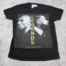 Kobe Bryant Legends Smart Blanks TShirt Mens Medium Black Casual Nipsey Hussle - £14.03 GBP