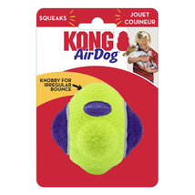KONG Airdog Squeaker Knobby Ball Dog Toy 1ea/MD - £3.94 GBP