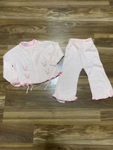 Vintage Miniatures in Fashion Pink Baby Sweater Pants Top Set Size 2T (?... - £11.93 GBP