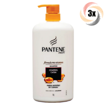 3x Bottles Pantene Pro-V Control Caida Formula Pro Vitamins Shampoo | 1L | - £35.27 GBP
