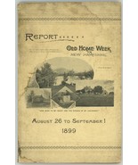 NH Report Old Home Week 1899 book towns ephemera Bachelder - €55,97 EUR NH Report Old Home Week 1899 book towns ephemera Bachelder - €55,97 EUR