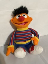 Sesame Street Ernie Plush Stuffed Animal 075365 Gund 13&quot; Soft Doll. Jim Henson. - £10.85 GBP