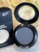 Mac Matte Eye Shadow Silky Blendable - Greystone Matte - Full Size Nib Free Ship - £15.58 GBP