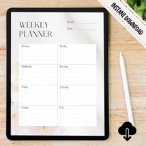 Undated Monthly Planner | Flexible Agenda | Goal Setting | Time Management - £3.99 GBP