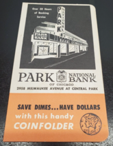 Park National Bank of Chicago Coinfolder - Excellent Condition - $13.78