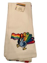 2 Pk Take Pride x Target Cloth Kitchen Dish Towels Turkey Thanksgiving Pride - £15.96 GBP