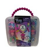 NEW Trolls World Tour Necklace Activity Set w/ 5 Charms 150 Beads &amp; 5 Ne... - $13.97 CAD