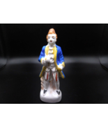 Vintage  Fancy Colonial Man Figurine Made In Occupied Japan 5&quot; Tall - $7.92