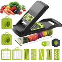 Multifunctional Vegetable Chopper, Mandoline Slicer Cutter Chopper 12 in 1 - $302.99 MXN