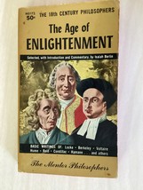 The Age Of Enlightenment - Editor Isaiah Berlin - 1ST Paperback Printing - 1956 - £7.85 GBP