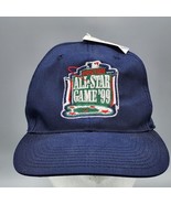 Vintage MLB Boston All Star Game ‘99 Twins Enterprise Snapback Hat Cap Blue - $24.18