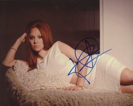 JUNO TEMPLE SIGNED 8X10 PHOTO SEXY ACTRESS MALEFICENT BLACK MASS IN PERS... - $34.29
