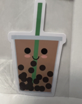 Happy Coffee, Vinyl Decals Sticker , waterproof durable removal, 3.5 inches - $2.56