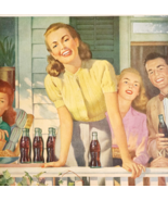 1947 Coca Cola Coke Advertisement Soda Pop Come On Over Americana DWJJ20 - $578.60 MXN