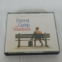 Forrest Gump The Soundtrack Motion Picture 2 CD set 1994 Classic Folk Rock Pop - £4.65 GBP