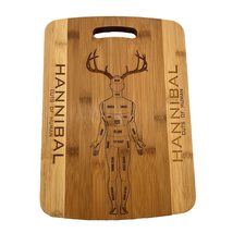 Hannibal Cutting Board 14&#39;&#39;x9.5&#39;&#39;x.5&#39;&#39; Bamboo - $39.19