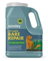 Sunday Pet Lawn Bare Repair Grass, 3.75 Lbs, (Mulch, Seed and Fertilizer Combo) - £22.87 GBP