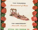 Tournament of Roses Pictorial Souvenir Program 1963 USC Wisconsin - £14.01 GBP