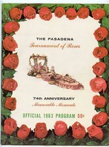 Tournament of Roses Pictorial Souvenir Program 1963 USC Wisconsin - £13.95 GBP