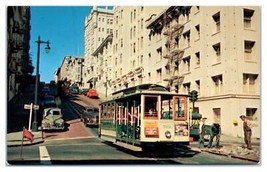San Francisco California Cable Car Postcard - £37.43 GBP