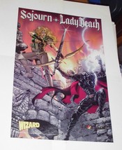 CrossGen Poster #21 Lady Death vs Arywn Poster George Perez Sojourn - £15.76 GBP