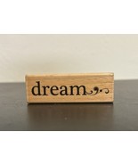 Studio G Dream Wood Mounted Rubber Stamp By Janet Dunn - $92.34 MXN