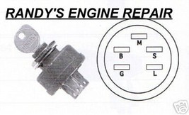 Ignition Starter Switch Bunton Economy Gilson Husqvarna - £23.50 GBP