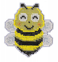 DIY Mill Hill Bee Bug Spring Beaded Counted Cross Stitch Ornament Kit - $14.95