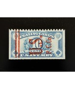 1929 10c Class A Playing Cards U.S. Internal Revenue RF23 Coil, Light Blue - €2,14 EUR