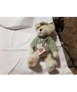 Boyds Bears Plush Tooth Toof Fairy Plush Retired Gen Yoo Wine with Sweater - £7.31 GBP