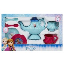 Disney Frozen Small 8pcs Value Tea Set Tea Time for 2 Kids - $15.83