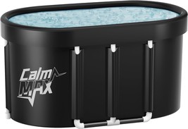 Calmmax Oval Ice Bath Tub With Cover For Athletes Xl Portable, Ib001 Ver... - $1,940.36 MXN