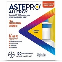 Astepro Allergy Azelastine Hydrochloride, Steroid Free Antihistamine Nasal - €15,21 EUR