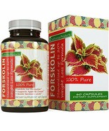 100% Pure Forskolin Extract Best Coleus Forskohlii High Grade Weight Los... - £39.33 GBP
