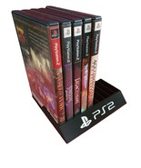 PlayStation Holder Holds 10 Games Sony Game Storage Display PS2 Desktop ... - $15.00