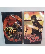 Scarecrow (2003) &amp; Scarecrow Gone Wild (2004) VHS Horror Murder Mystery ... - £16.11 GBP