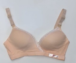MOMMA&#39;s SHOP Comfy Maternity Nursing Bra  Size Extra Small Beige XS NEW - $12.39 CAD
